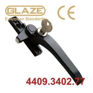 Tay gạt cửa sổ có chìa 340