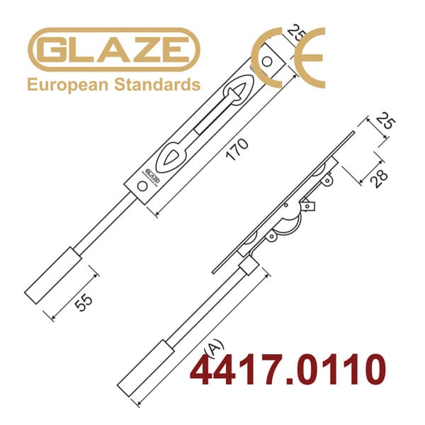 Chốt cửa inox - Ảnh 2