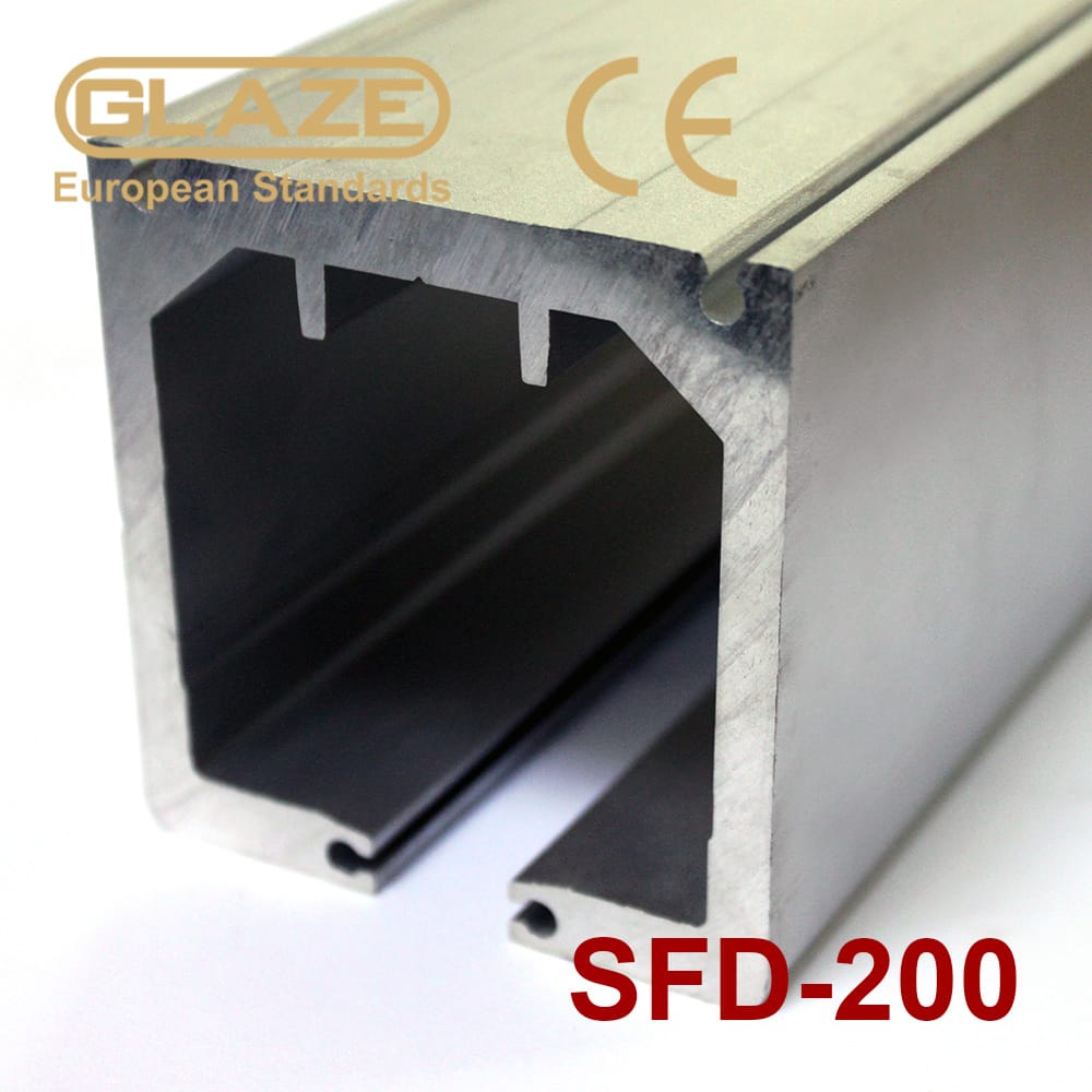 Cửa kính trượt xếp gấp SFD-200 - Ảnh 4